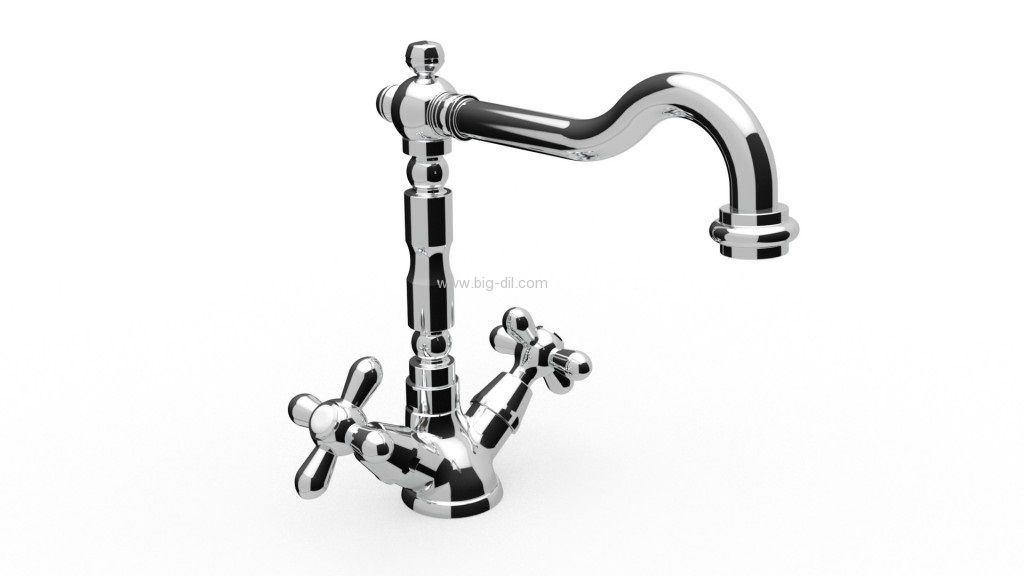 ברז פרח ענתיק מפואר לכיור ברז פרח ענתיק מפואר לכיור