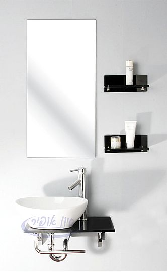 יח' זכוכית לאמבט דגם 9433 +ברז מעוצב במבחר צבעים יח' זכוכית לאמבט דגם 9433 +ברז מעוצב במבחר צבעים