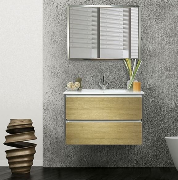 ארון אמבטיה אמבין דגם פיזה HPL ארון אמבטיה אמבין דגם פיזה HPL