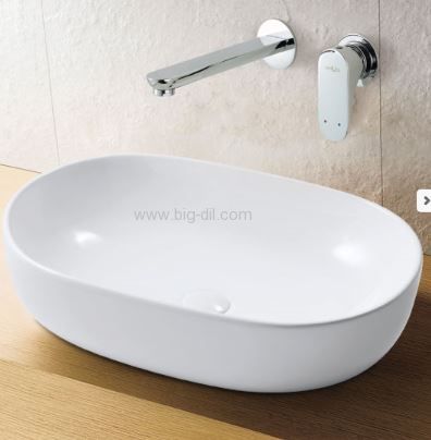 כיור אמבטיה מונח דגם אובל * משלוח רק איסוף עצמי מפ"ת בלבד** כיור אמבטיה מונח דגם אובל * משלוח רק איסוף עצמי מפ"ת בלבד**