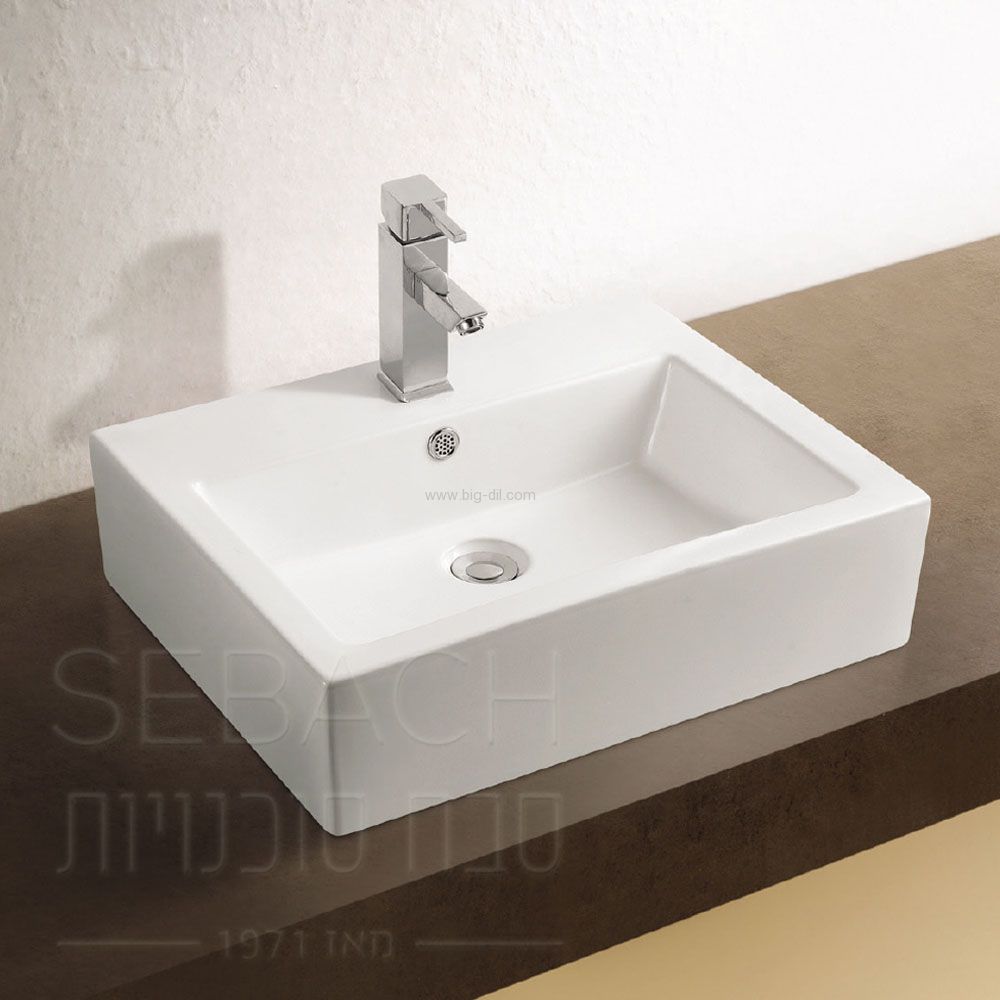 כיור אמבטיה מונח דקל 56*46 כיור אמבטיה מונח דקל 56*46