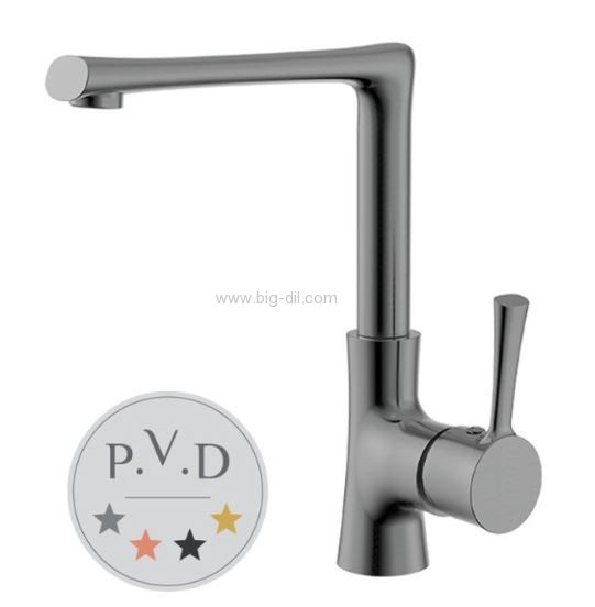 ברז פיה מעוצבת מדגל לכיור אמבטיה יערה גרפיט ברז פיה מעוצבת מדגל לכיור אמבטיה יערה גרפיט