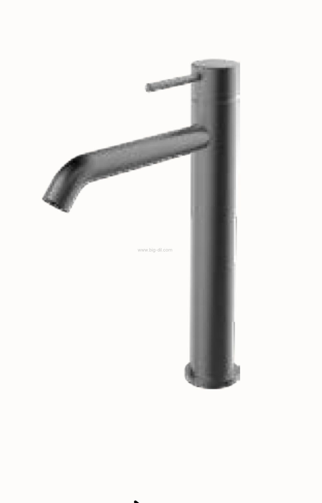 ברז פרח לכיור מונח רובי 49812 מדגל גרפיט ברז פרח לכיור מונח רובי 49812 מדגל גרפיט