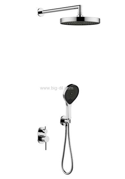 סט 6 חלקים למקלחת אינטרפוץ 4 דרך פלקס סט 6 חלקים למקלחת אינטרפוץ 4 דרך פלקס