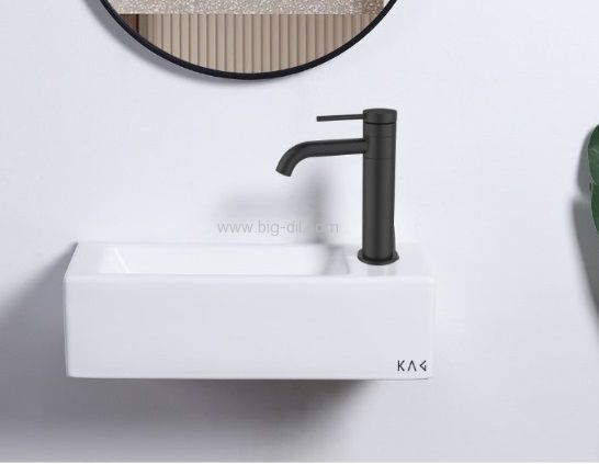 כיור אמבטיה 55154 לבן מט 25*50 כיור אמבטיה 55154 לבן מט 25*50