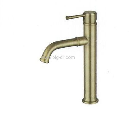 ברז לכיור מונח ענתיק ברונזה (נחושת צהובה) ברז לכיור מונח ענתיק ברונזה (נחושת צהובה)