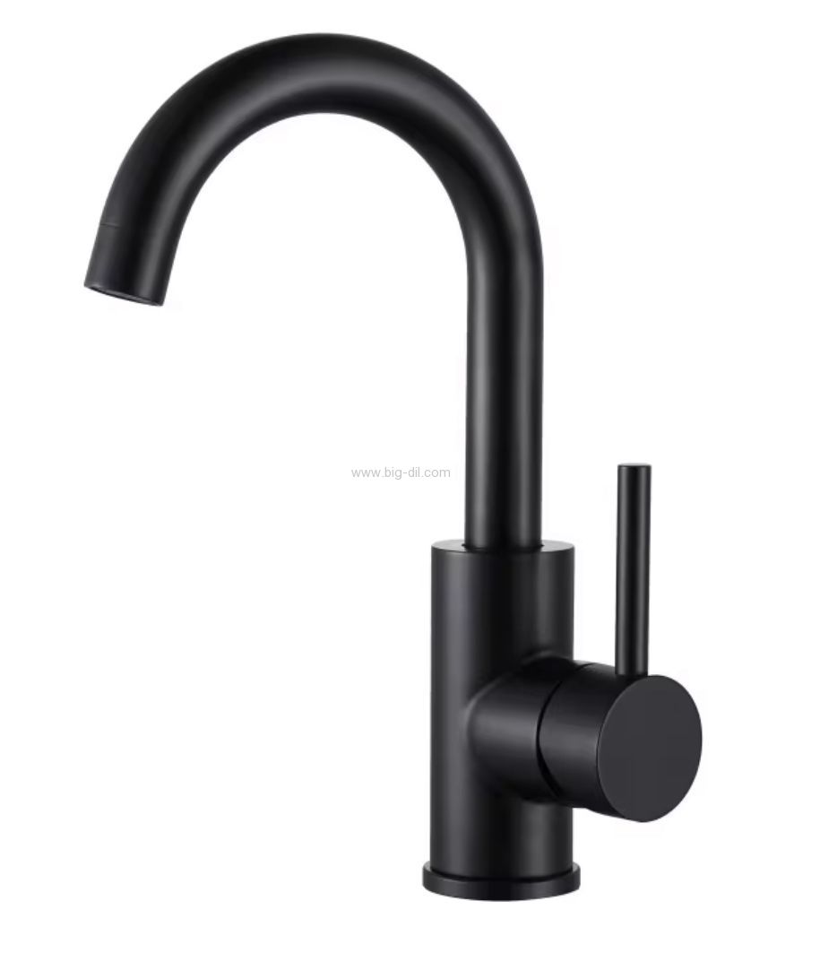 ברז ברבור 735573 שחור מט-ROCCO ברז ברבור 735573 שחור מט-ROCCO