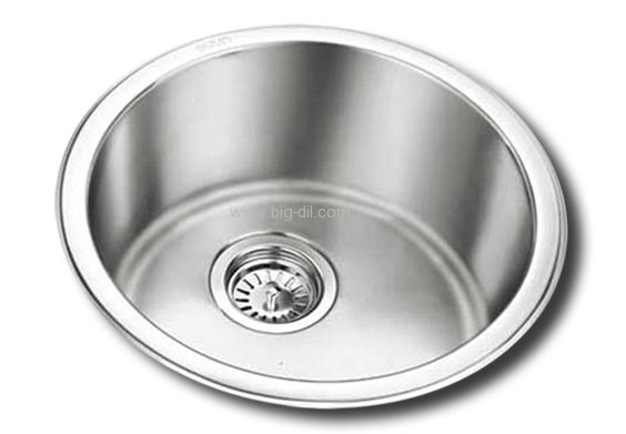 כיור מטבח נירוסטה עגול מישיגן מבית האולין כיור מטבח נירוסטה עגול מישיגן מבית האולין