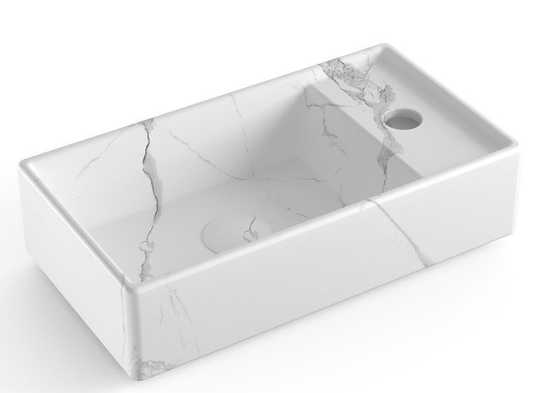 כיור אמבטיה מונח/תלוי קלקתא 9318WC כיור אמבטיה מונח/תלוי קלקתא 9318WC