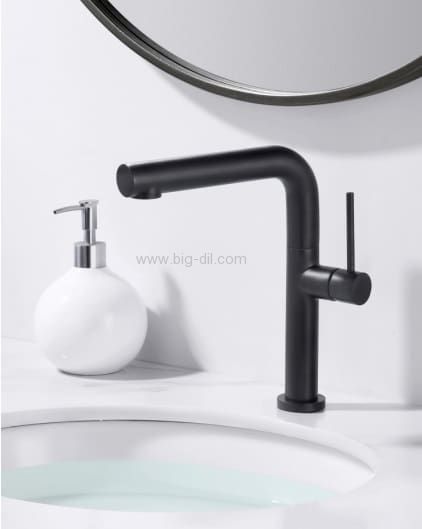 ברז פרח 9918 שחור מט ברז פרח 9918 שחור מט