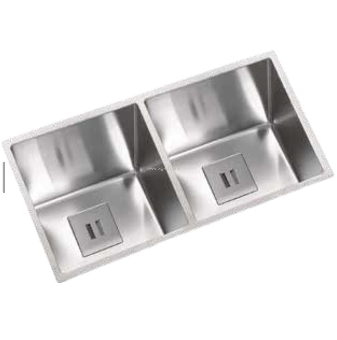 כיור כפול נירוסטה קווים נקיים BIG-4040 KBA הולנד כיור כפול נירוסטה קווים נקיים BIG-4040 KBA הולנד