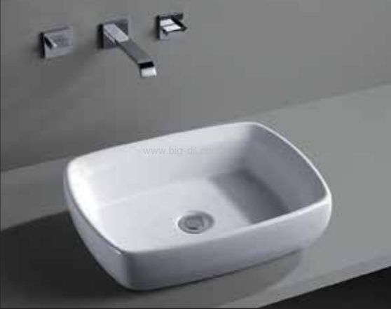 כיור אמבטיה מונח קוסמוס 38*48 כיור אמבטיה מונח קוסמוס 38*48