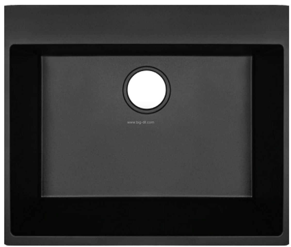 כיור מטבח גרניט אורנוס פורדהם 60X50 ס"מ כיור מטבח גרניט אורנוס פורדהם 60X50 ס"מ