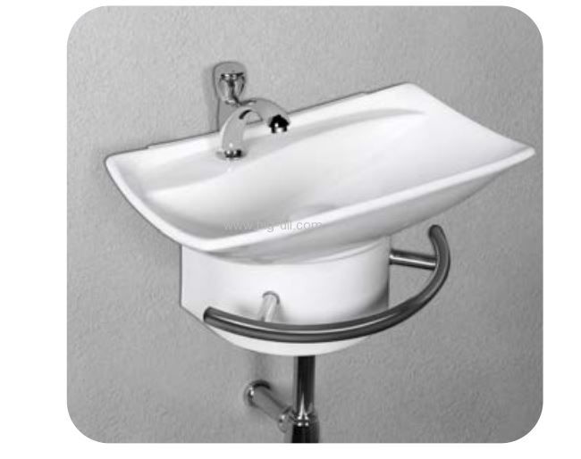 כיור תלוי לשרותים גאליס+מתלה 29*48 כיור תלוי לשרותים גאליס+מתלה 29*48