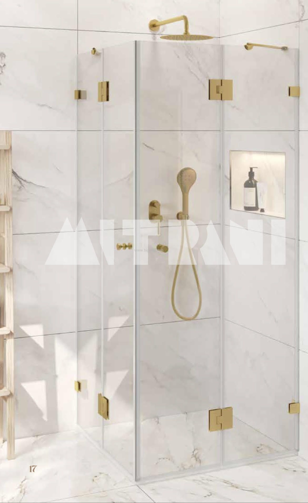 מקלחון פינתי GE401 מטירני-במגוון צבעים במידה עד 120*120 ס"מ מקלחון פינתי GE401 מטירני-במגוון צבעים במידה עד 120*120 ס"מ