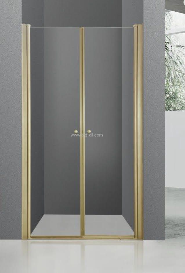 מקלחון חזית FREE זהב 75-145 ס"מ גובה 190 מקלחון חזית FREE זהב 75-145 ס"מ גובה 190