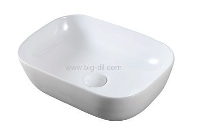 כיור מונח מורן לבן מבריק כיור מונח מורן לבן מבריק