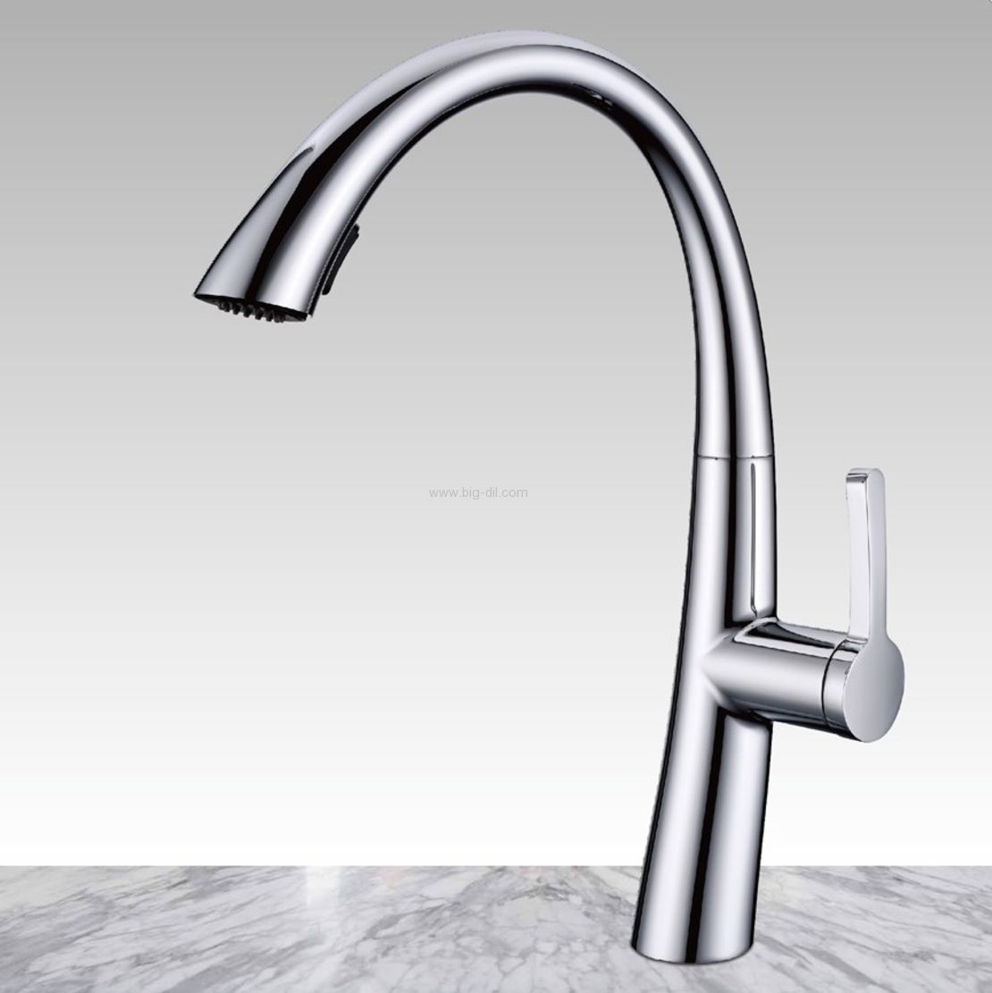 ברז מטבח נשלף 2 מצבים OB0801BK ברז מטבח נשלף 2 מצבים OB0801BK