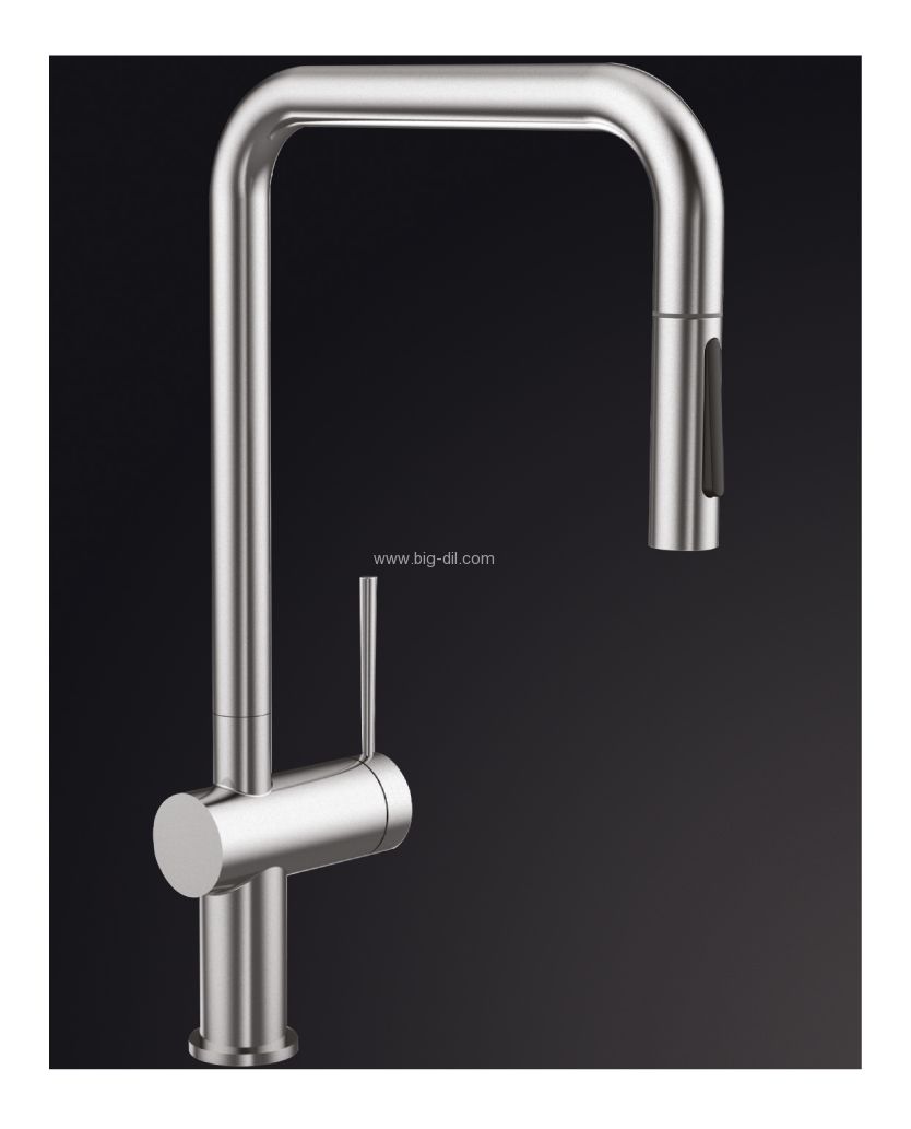 ברז נשלף למטבח סוהו מוברש ברז נשלף למטבח סוהו מוברש