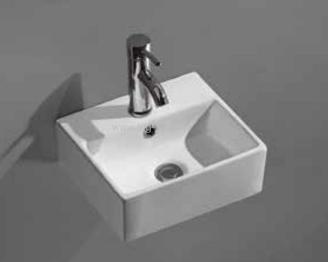 כיור אמבטיה מונח/תלוי סוניק 29*33 כיור אמבטיה מונח/תלוי סוניק 29*33