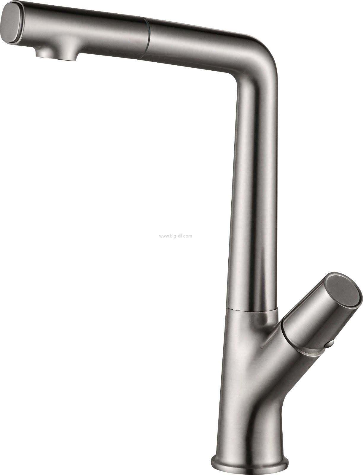 ברז נשלף טיים ניקל מוברש ברז נשלף טיים ניקל מוברש