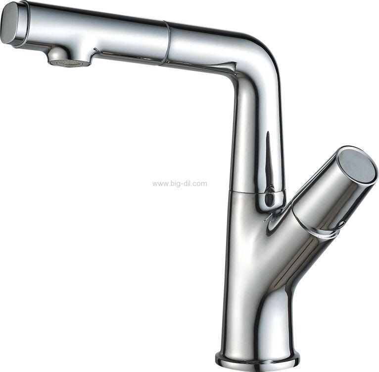 ברז נשלף טיים נמוך ניקל ברז נשלף טיים נמוך ניקל