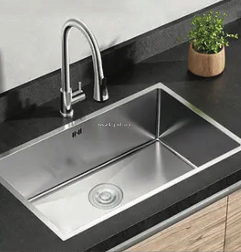 כיור מטבח נירוסטה 45*60.5 ס"מ כיור מטבח נירוסטה 45*60.5 ס"מ