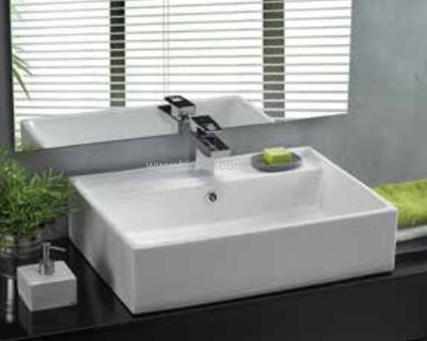 כיור אמבטיה מונח/תלוי ויסטה 43*58 כיור אמבטיה מונח/תלוי ויסטה 43*58