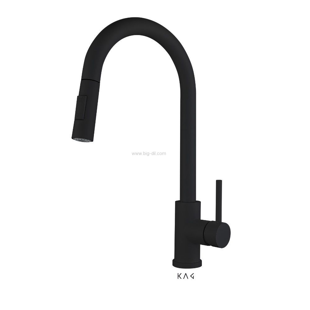 ברז נשלף ויולדי קלאסיק שחור מט ברז נשלף ויולדי קלאסיק שחור מט