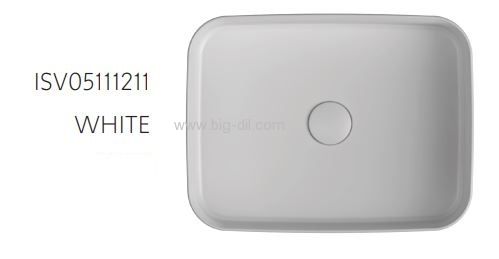 כיור מונח  איסואה 36*50 במגוון צבעים-תוצרת איטליה - תמונה 6