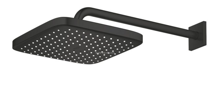 ‏ראש מקלחת גרואה מרובע 25 ס"מ +זרוע 38 ס"מ 266872430 Grohe - תצוגה מקרוב
