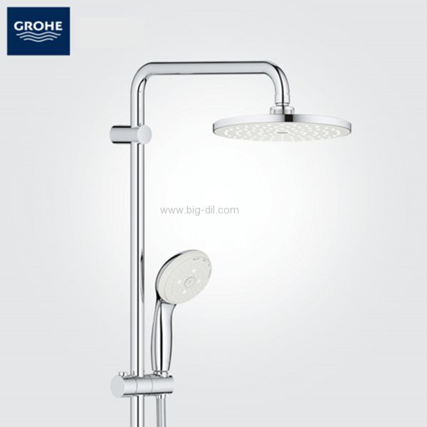 מוט רחצה משולב למקלחת טמספטה GROHE 27389003-יבואן רישמי. - תצוגה נוספת
