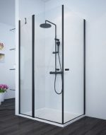 מקלחון 2801W+A פרזול שחור 60-90*70-135