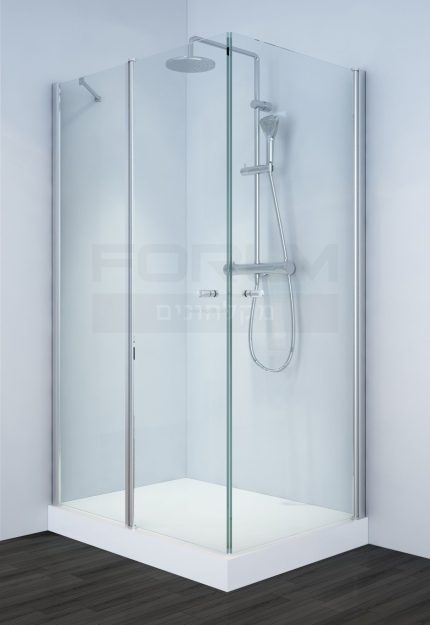 מקלחון פינתי  דופן קבועה 2801WA  60-90*70-135