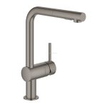 ברז פרח נשלף מינטה grohe 30270DL0 גרפיט -יבואן רישמי