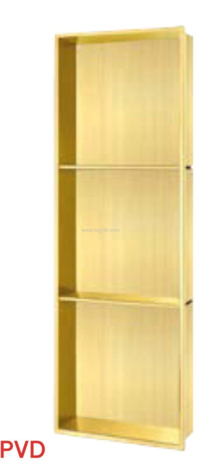 נישה 3 תאים 9*30*120 זהב