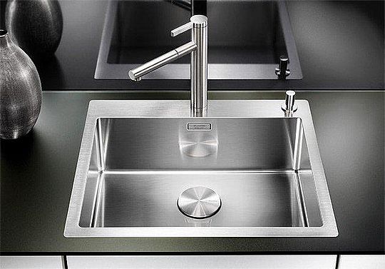 כיור מטבח נירוסטה בלנקו קלארון  BLANCO CLARON 550 IF-A