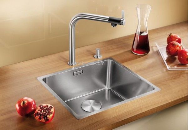 כיור מטבח נירוסטה בלנקו אנדנו BLANCO ANDANO 450 IF