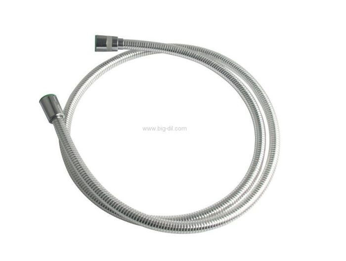 צינור גמיש 1.5 בציפוי PVC כסוף