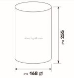 Uncategorized - פח אשפה גאוה 3 ליטר שחור -JAVA