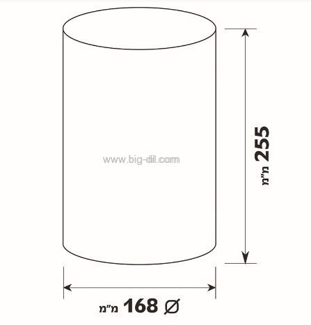 Uncategorized - פח אשפה גאוה 3 ליטר שחור -JAVA