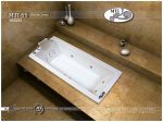 אמבטיה אקרילית +חזוק הקפי180*90 / 180*80 MTI - תצוגה נוספת