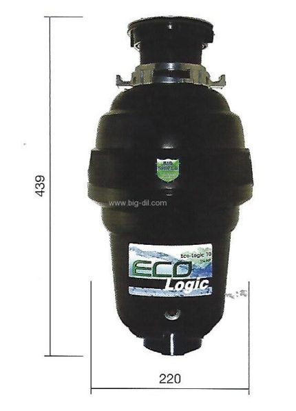 טוחן אשפה Anaheim Eco Logic 10