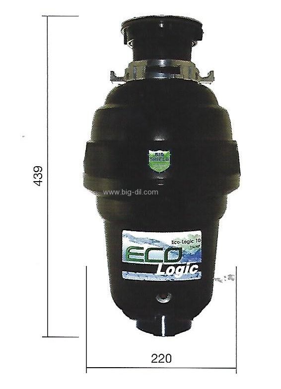 טוחן אשפה Anaheim Eco Logic 10