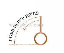 כל הברזים למטבח - ברז נשלף למטבח 793221 מוברש -הדגם החדש