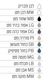 כיורי אמבטיה /אסלות - כיור אמבטיה מונח אלמוג במבחר גוונים 41*61