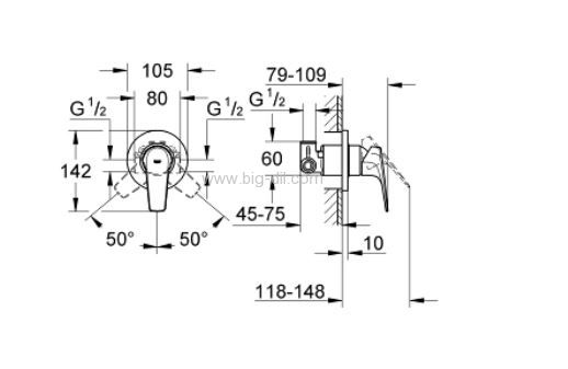 אינטרפוץ 29046000 Grohe - גרואה