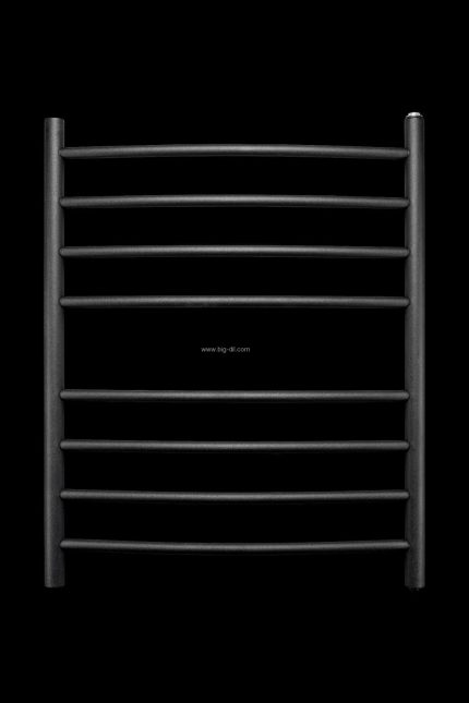 מחמם מגבות דגם בלה גודל 60X80 -שחור מט - תצוגה נוספת