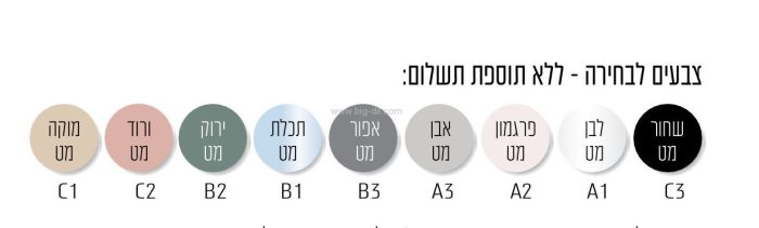 ארון אמבטיה תלוי CAMILLA 80*120 - תצוגה מקרוב