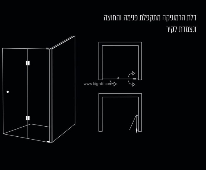 מקלחון חזית מיטרני  G47 - תצוגה נוספת